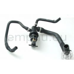 BMW R1200GS Coolant lines , thermostat house , hose clamp , water temperature sensor